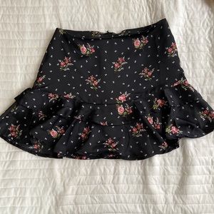 Forever 21 frill mini skirt